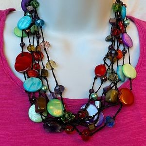 Premier brand multi strand necklace